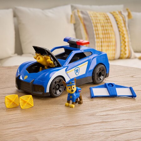 Set masinuta de salvare cu lumini si sunete Cruiser si figurina Chase Search & Rescue, 3 ani+, Patrula catelusilor 783697