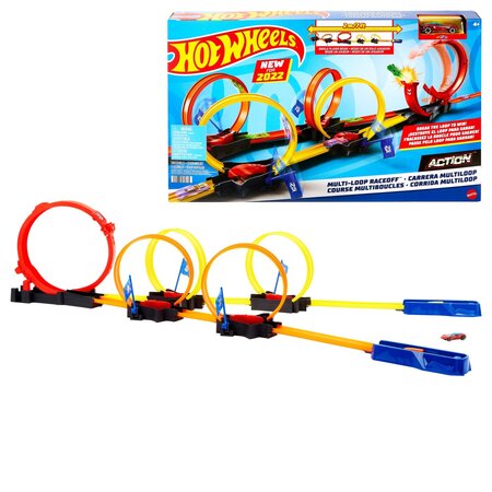 Pista Buclelor Duble, Hot Wheels 783709