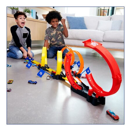 Pista Buclelor Duble, Hot Wheels 783713