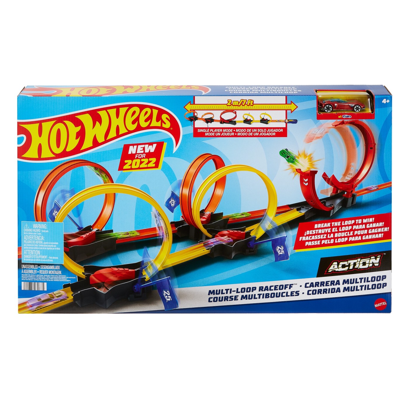 Pista Buclelor Duble, Hot Wheels