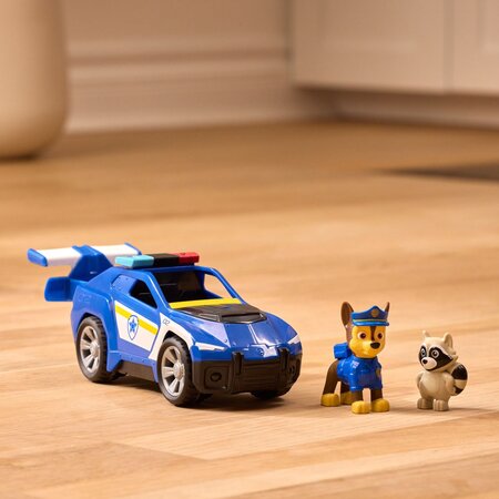 Set figurina Chase si vehicul masina de politie Search & Rescue, 3 ani+, Patrula catelusilor 783720