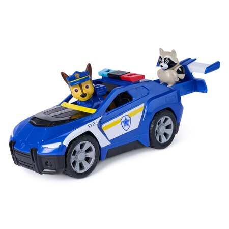 Set figurina Chase si vehicul masina de politie Search & Rescue, 3 ani+, Patrula catelusilor 783719