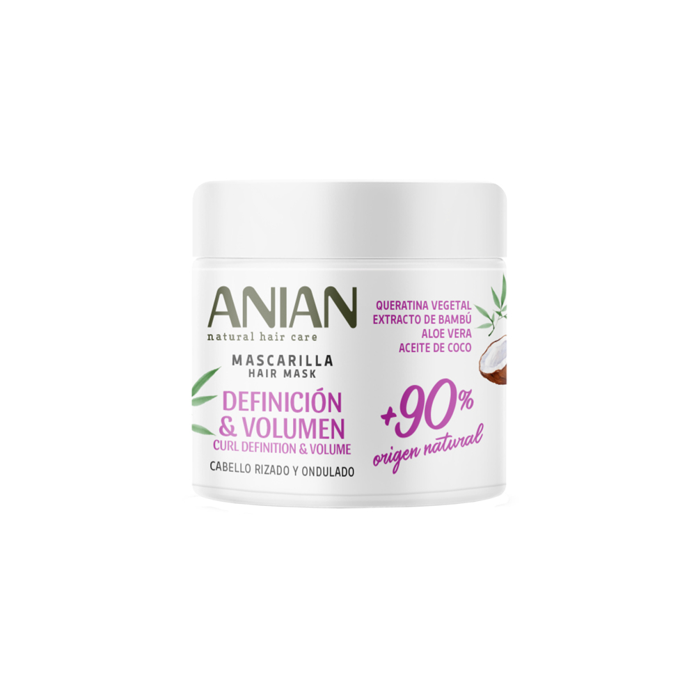 Masca hranitoare de par Definition & Volume Hair Mask, 350 ml, Anian