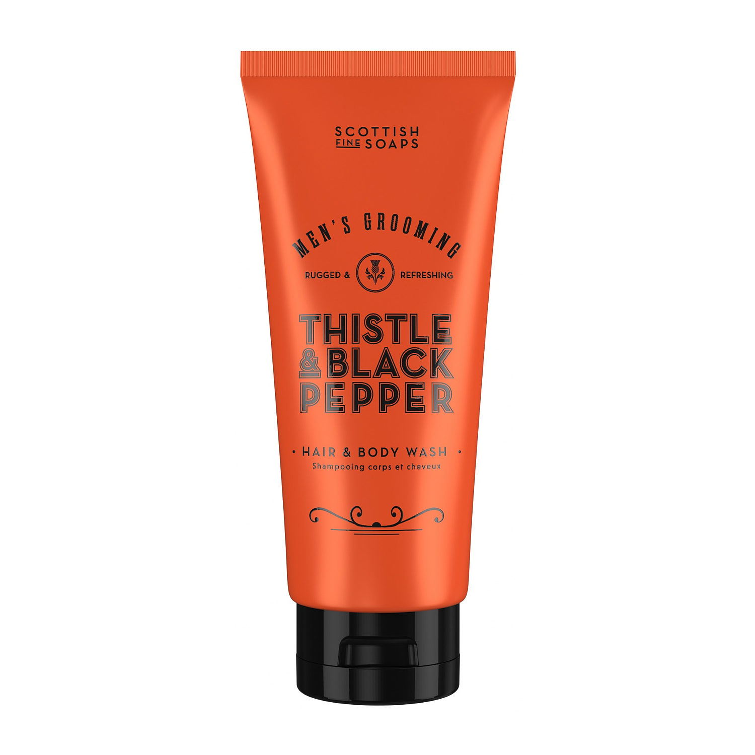 Gel de dus pentru par si corp Thistle & Pepper, 200 ml, Scottish Fine Soaps