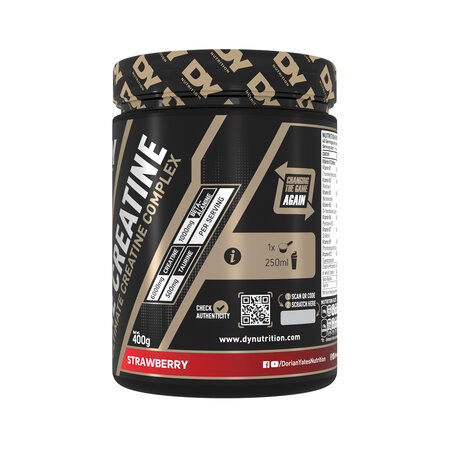 Creatina cu aroma de, Capsuni, 400 g, Dy Nutrition 783848