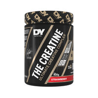 Creatina cu aroma de, Capsuni, 400 g, Dy Nutrition