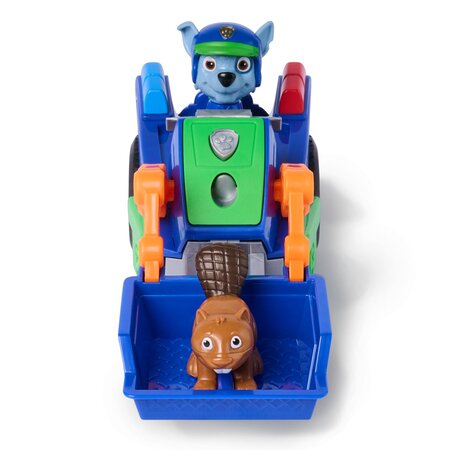 Set figurina Rocky si vehicul de reciclare Search & Rescue, 3 ani+, Patrula catelusilor 783870