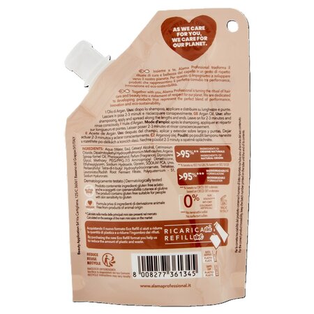 Refill balsam hidratant cu ulei de argan, 100 ml, Alama 783882