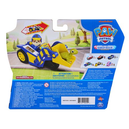 Set figurina Rubble si vehicul buldozer Search & Rescue, 3 ani+, Patrula catelusilor 783895