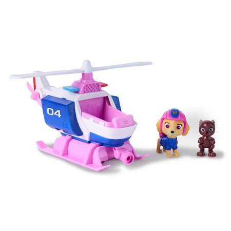 Set figurina Skye si vehicul elicopter Search & Rescue, 3 ani+, Patrula catelusilor 783909
