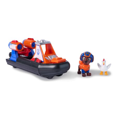 Set figurina Zuma si vehicul barca motorizata Search & Rescue, 3 ani+, Patrula catelusilor 783929