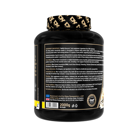 Concentrat proteic din zer Shadowhey, Vanila, 2000 g, Dy Nutrition 783964