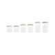 Set 6 recipiente ermetice pentru stocare hrana, Dreamland, Miniland 783997