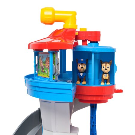 Set turn de observatie cu vehicul si figurina Chase Search & Rescue, 3 ani+, Patrula catelusilor 784006