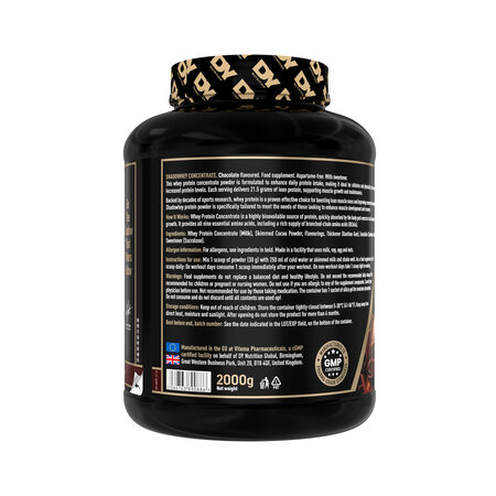 Concentrat proteic din zer Shadowhey, Chocolate, 2000 g, Dy Nutrition 784019