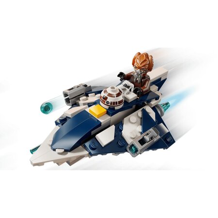 Micronava de lupta Jedi Starfighter a lui Plo Koon Star Wars, +6 ani, 75400, 89 piese, Lego 784075