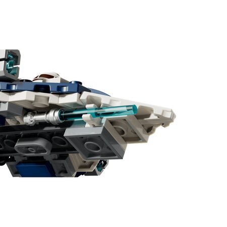 Micronava de lupta Jedi Starfighter a lui Plo Koon Star Wars, +6 ani, 75400, 89 piese, Lego 784077