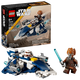Micronava de lupta Jedi Starfighter a lui Plo Koon Star Wars, +6 ani, 75400, 89 piese, Lego 784055
