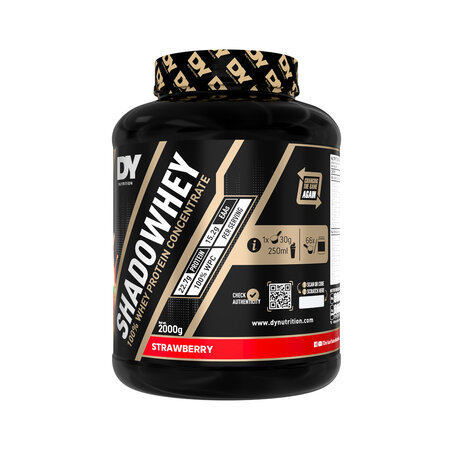 Concentrat proteic din zer Shadowhey, Strawberry, 2000 g, Dy Nutrition 784057