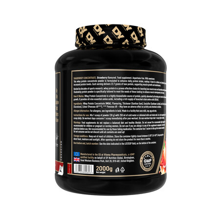 Concentrat proteic din zer Shadowhey, Strawberry, 2000 g, Dy Nutrition 784059