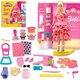Set creativ prezentare de moda a designerilor Barbie, 5 ani+, Play Doh 784112