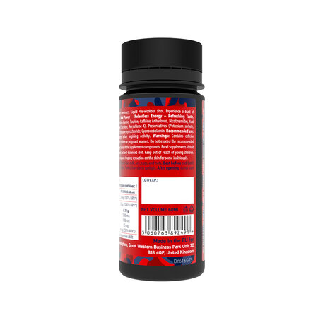Pre-Wrorkout Shot M6Teen, Peach, 12x60 ml, Dy Nutrition 784130