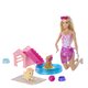 Papusa Barbie, Petrecerea Catelusului la Piscina, 3 ani+, Mattel 784139