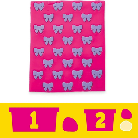Set de creatie volanase si fundite cu papusa inclusa Barbie, 5 ani+, Play Doh 784155