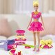 Set de creatie volanase si fundite cu papusa inclusa Barbie, 5 ani+, Play Doh 784146