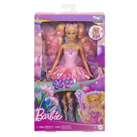 Papusa Barbie Color Change, Zana Magica cu par blond, 3 ani+, Mattel
