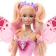 Papusa Barbie Color Change, Zana Magica cu par blond, 3 ani+, Mattel 784161