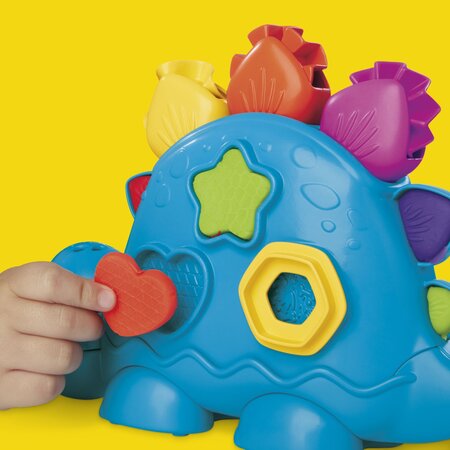 Jucarie cu activitati Dinozaur cu forme si culori, 2 ani+, Play Doh 784191