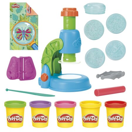 Set creativ Microscop electronic, 3 ani+, Play Doh 784217