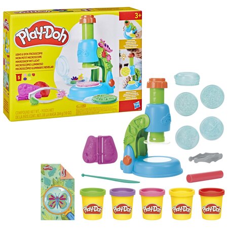 Set creativ Microscop electronic, 3 ani+, Play Doh 784223