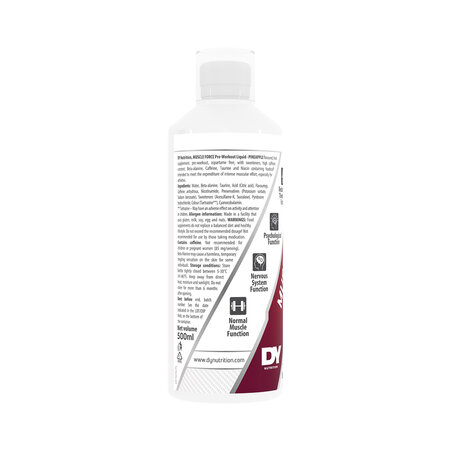 Pre-Workout Liquid Muscle Force, Pineapple, 500 ml, Dy Nutrition 784213