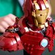 Super Heroes Bust Iron Man Star Wars, +18 ani, 76327, 436 piese, Lego 784273