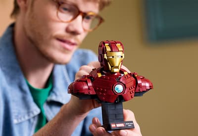 LEGO Marvel figurina Iron Man construibila