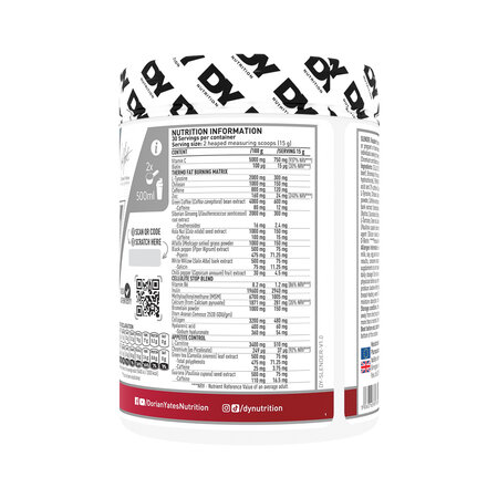 Cellulite & Fat Burner Slender, Raspberry, 450 g, Dy Nutrition 784247