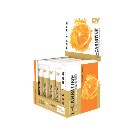 L-Carnitine Liquid shot, Orange, 20x25 ml, Dy Nutrition 784262