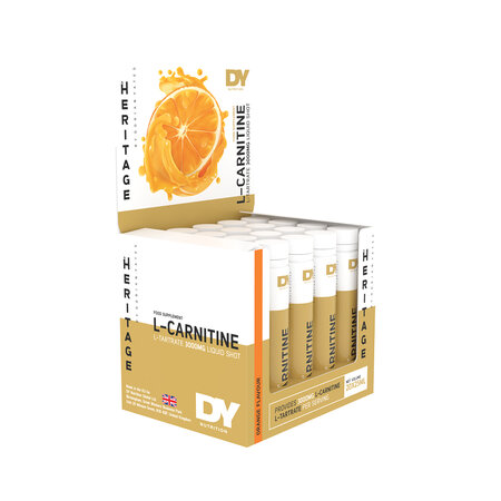 L-Carnitine Liquid shot, Orange, 20x25 ml, Dy Nutrition 784266