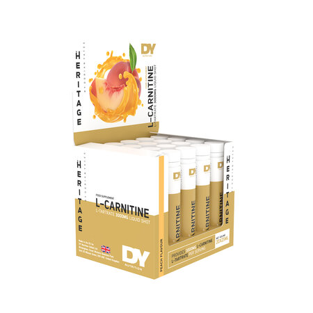 L-Carnitine Liquid shot, Peach, 20x25 ml, Dy Nutrition 784280