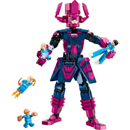 Figurina de constructie: Cei 4 fantastici vs Galactus Marvel, +9 ani, 427 piese, Lego 784309