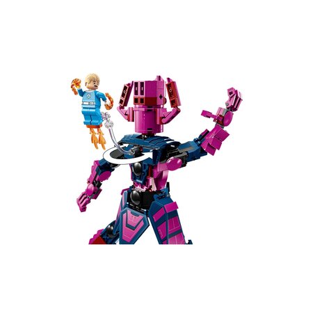 Figurina de constructie: Cei 4 fantastici vs Galactus Marvel, +9 ani, 427 piese, Lego 784302