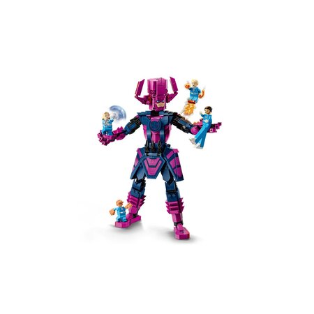 Figurina de constructie: Cei 4 fantastici vs Galactus Marvel, +9 ani, 427 piese, Lego 784303