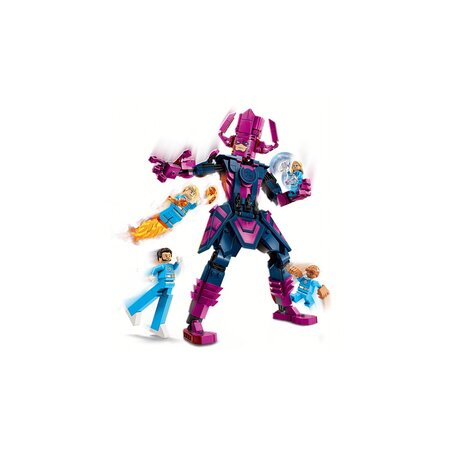 Figurina de constructie: Cei 4 fantastici vs Galactus Marvel, +9 ani, 427 piese, Lego 784301