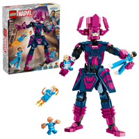 Figurina de constructie: Cei 4 fantastici vs Galactus Marvel, +9 ani, 427 piese, Lego