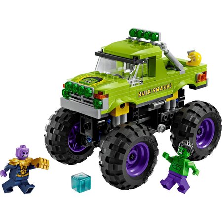 Hulk in vehicul de teren contra lui Thanos Marvel, +7 ani, 76312, 229 piese, Lego 784332
