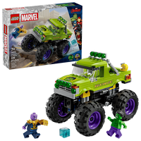 Hulk in vehicul de teren contra lui Thanos Marvel, +7 ani, 76312, 229 piese, Lego