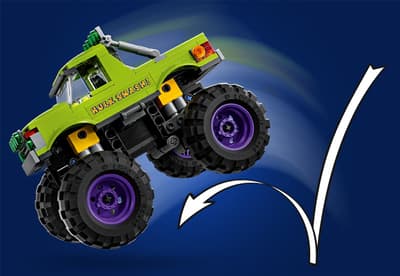 LEGO Marvel vehicul Hulk construit pentru misiuni grele