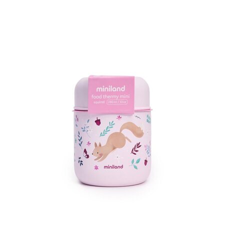 Termos pentru hrana solida Food Thermy, 280 ml, Squirrel, Miniland 784348